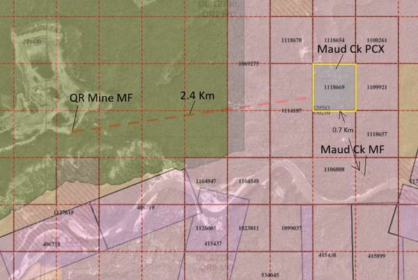 Maud Creek PCX Claim